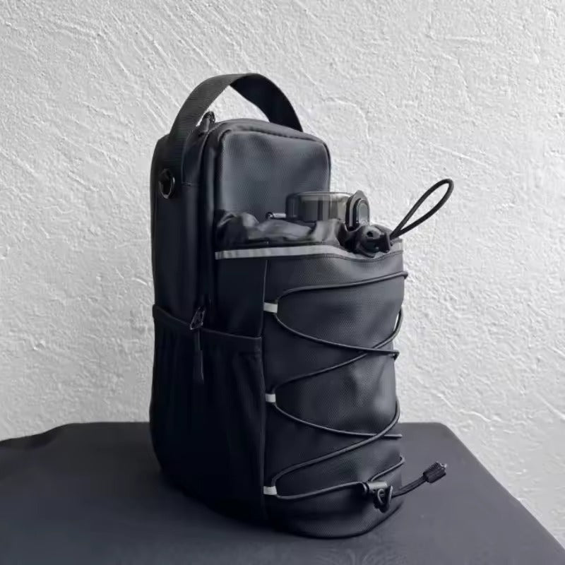 Magnetic Water Bottle Bag - Large Capacity Strong Magnet Phone Pocket Portable Gym Outdoor Sports Camping Hiking Fitness