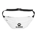 Kamb Paw Print Large Fanny Pack — Dog Lover Waist Bag