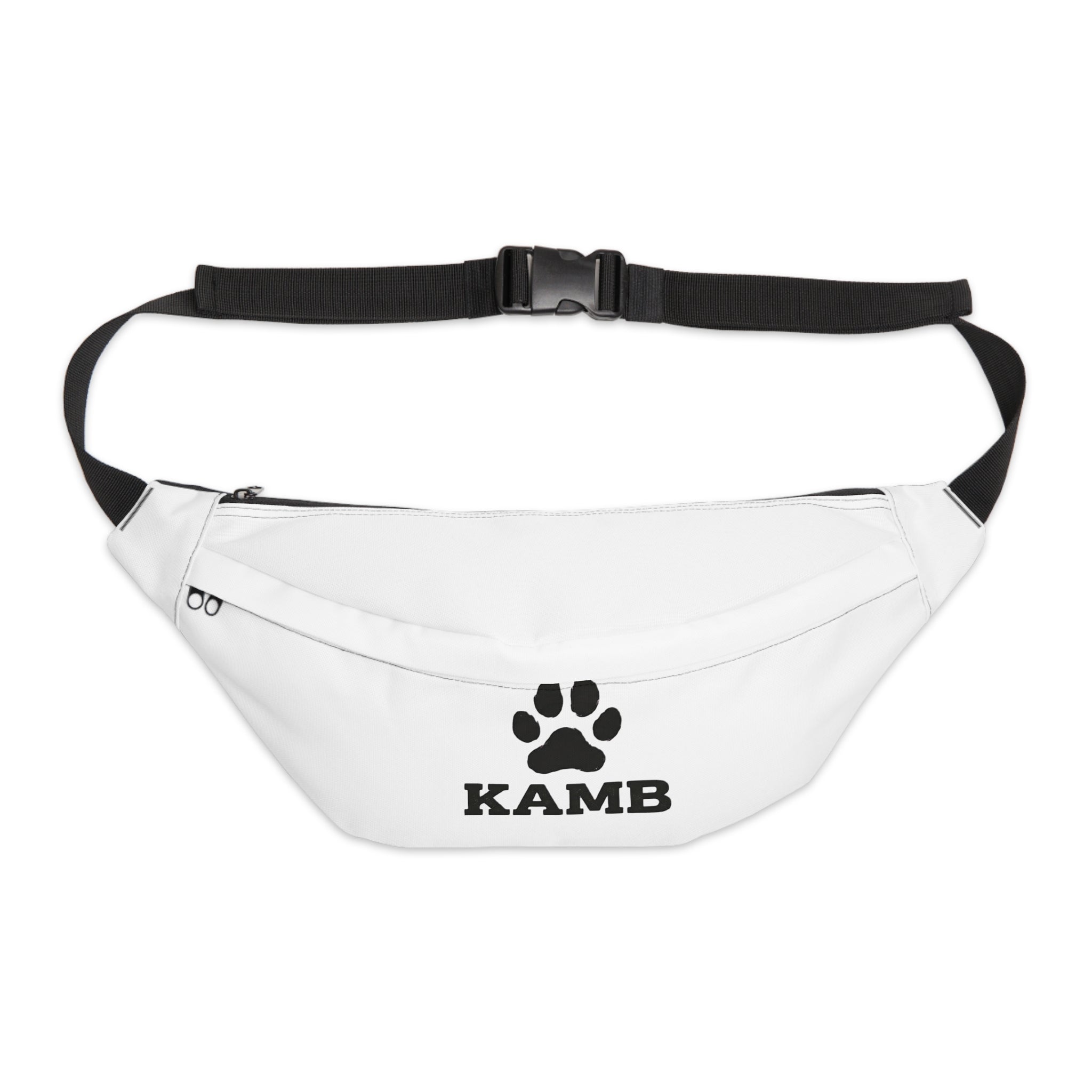 Kamb Paw Print Large Fanny Pack — Dog Lover Waist Bag