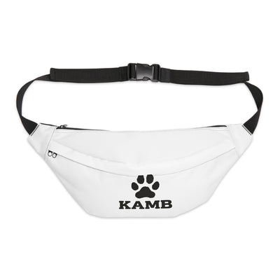 Kamb Paw Print Large Fanny Pack — Dog Lover Waist Bag