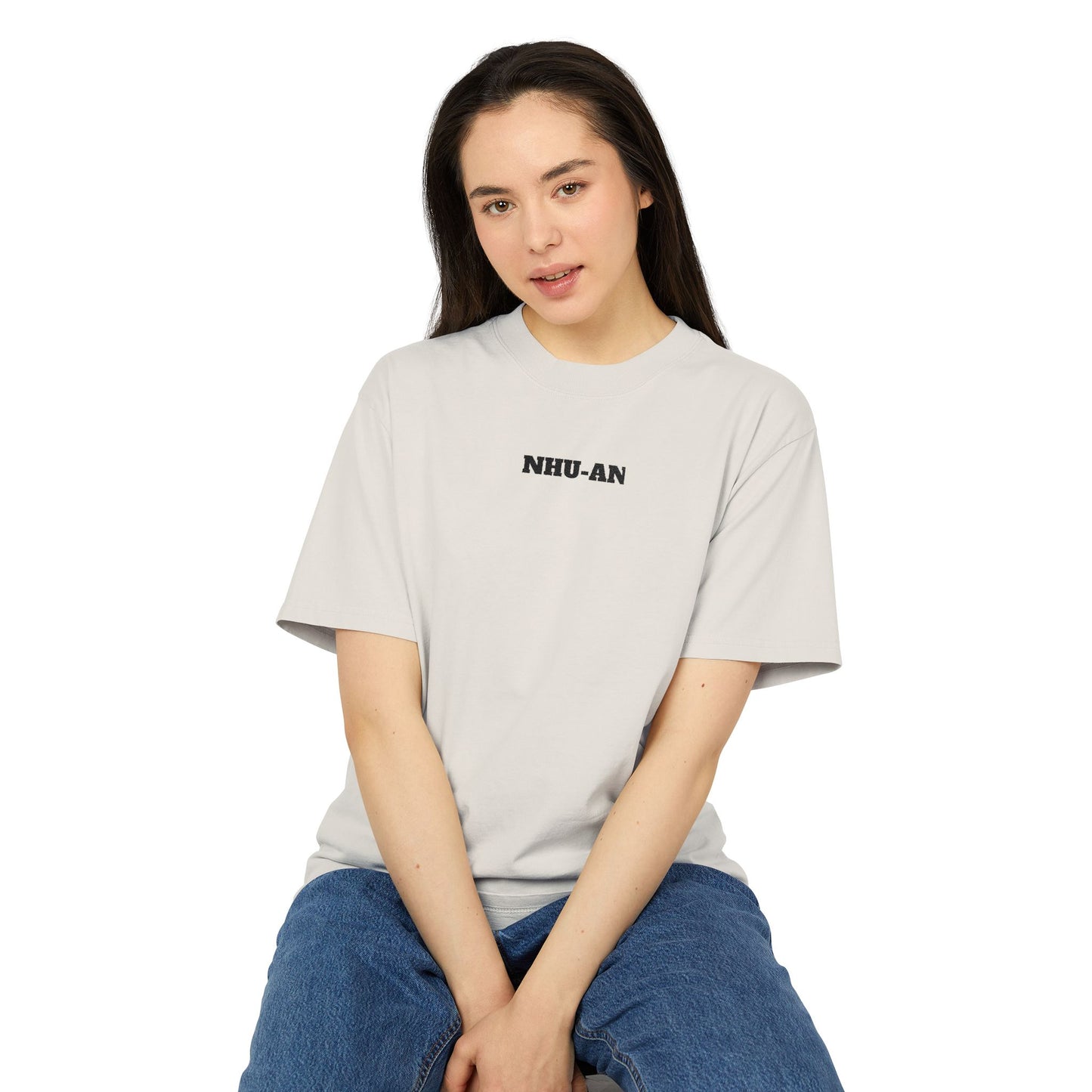Nhu-An Minimalist Name Tee — Vintage Faded Crewneck