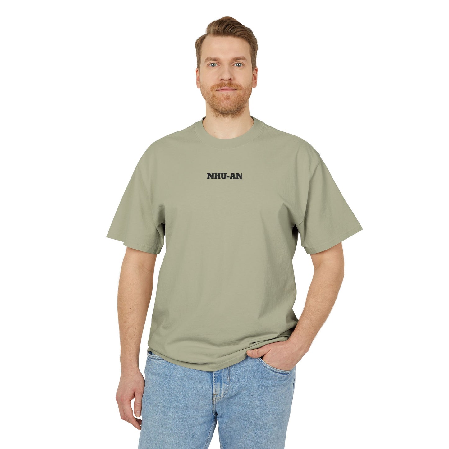 Nhu-An Minimalist Name Tee — Vintage Faded Crewneck