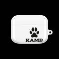 AirPod Case — Personalized Paw Print Design (Custom Name)