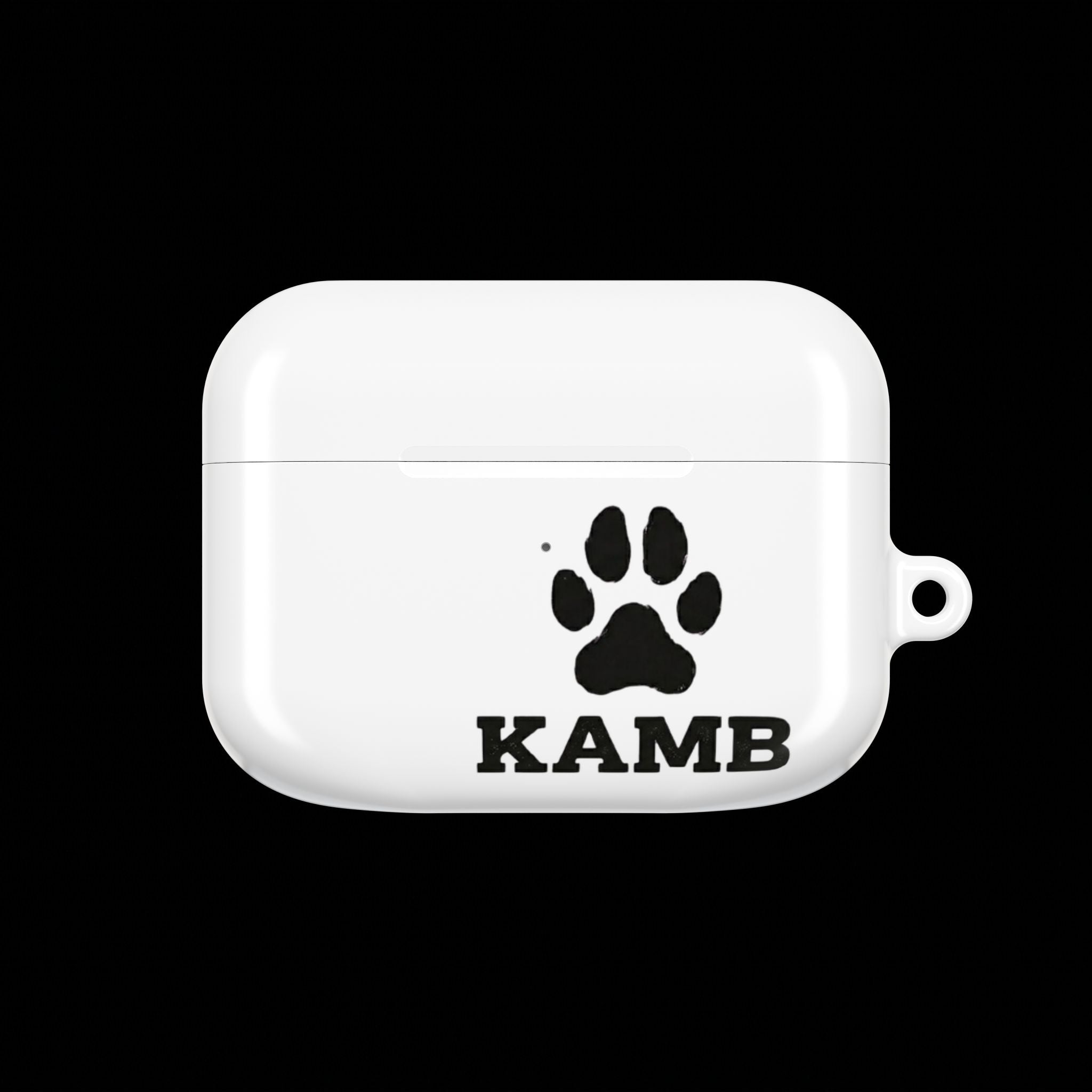 AirPod Case — Personalized Paw Print Design (Custom Name)