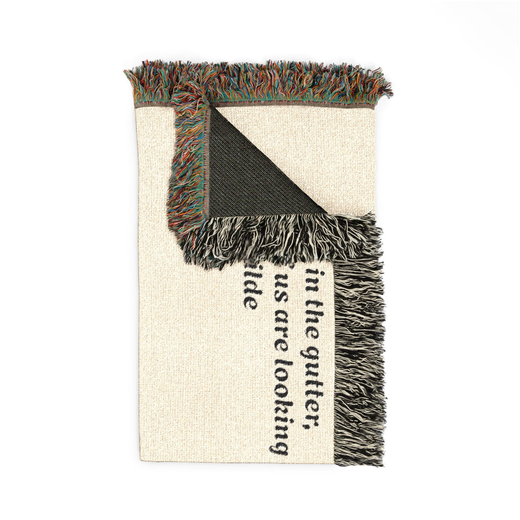 Personalized Pet Quote Woven Blanket — "There are still is this together" Throw for Dog Lovers
