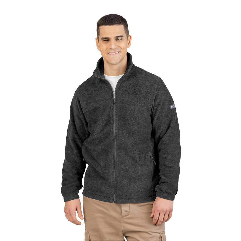 Embroidered Columbia Fleece Jacket — Men's/Women's Zip-Up Outdoor Fleece