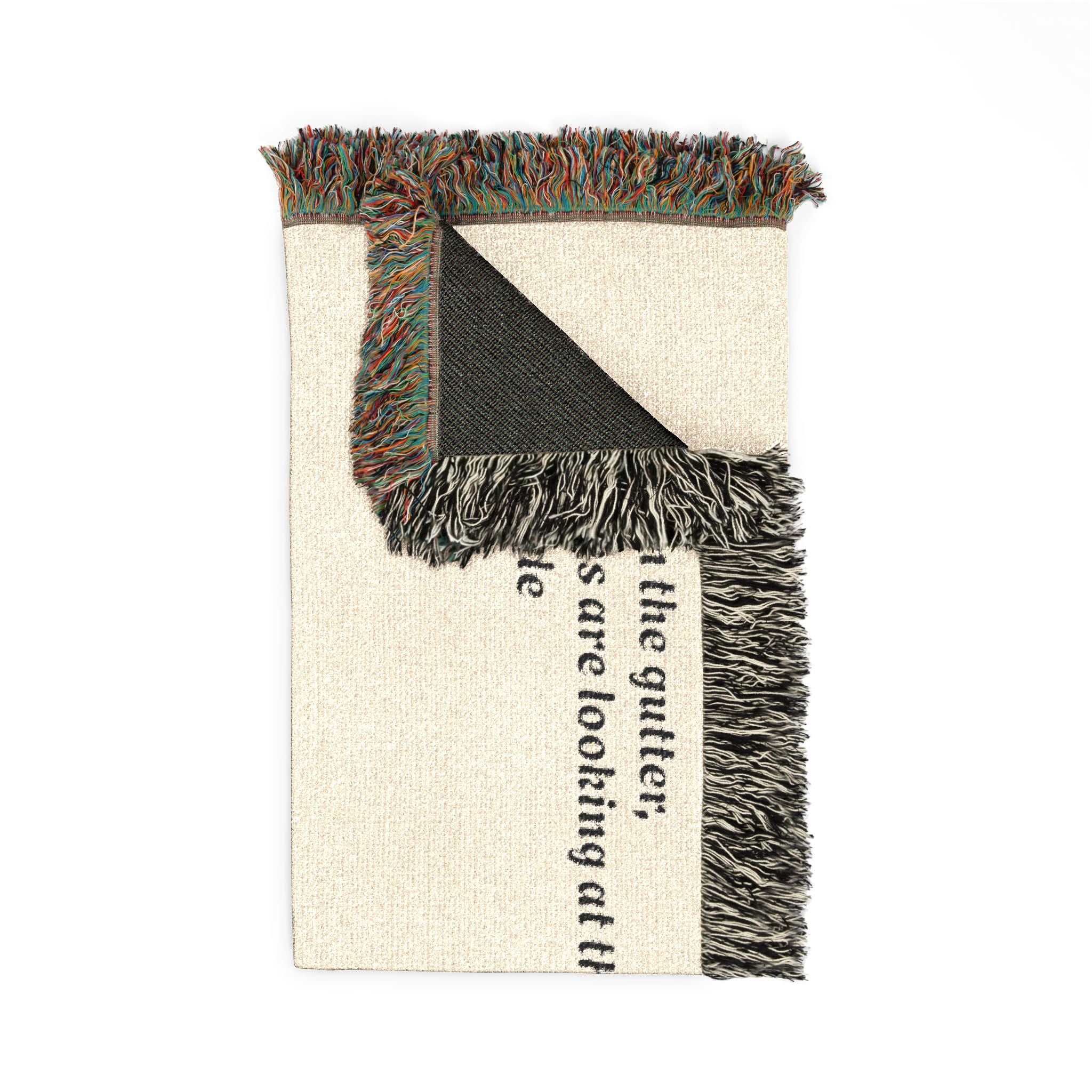 Personalized Pet Quote Woven Blanket — "There are still is this together" Throw for Dog Lovers