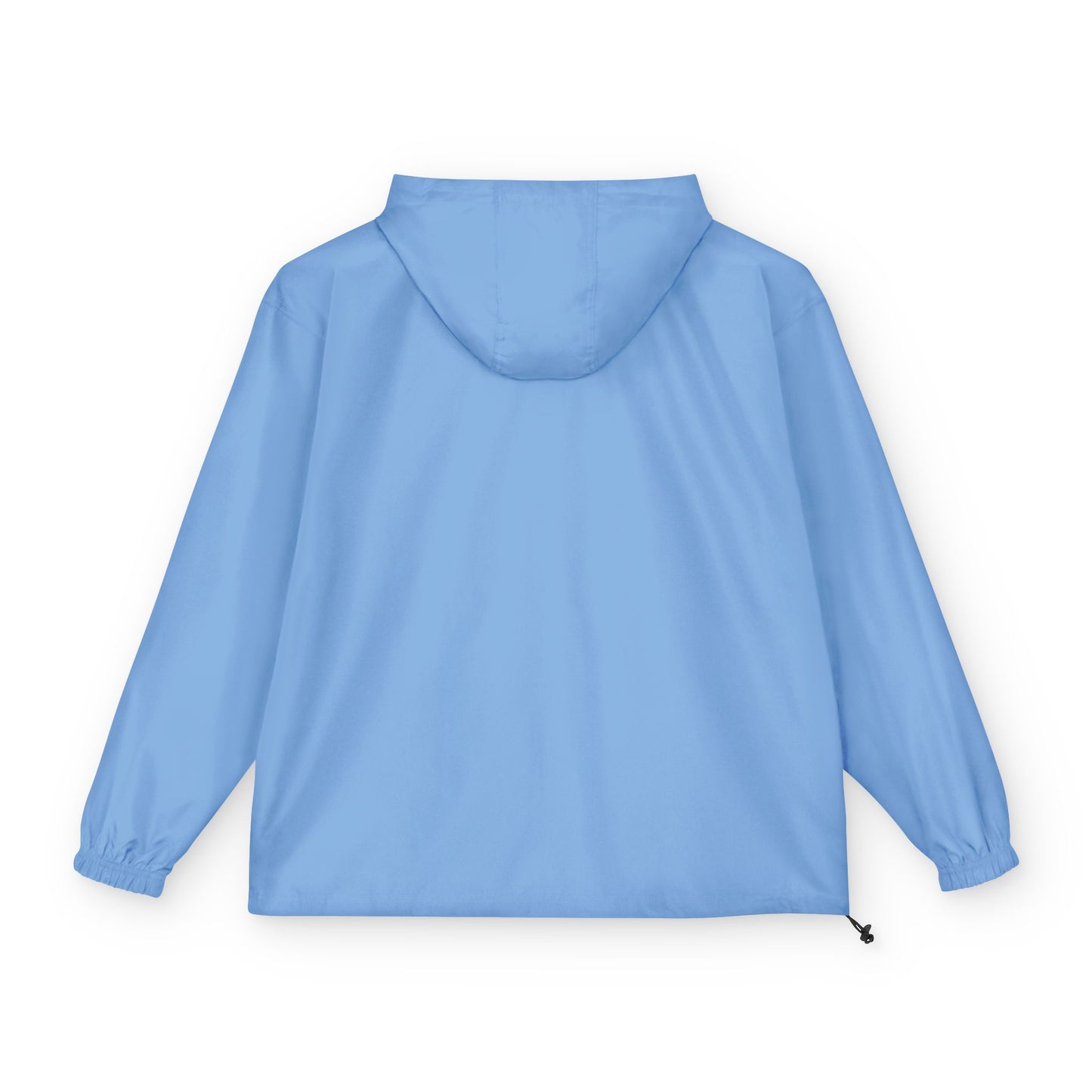 Light Blue Packable Anorak Jacket with Small Logo