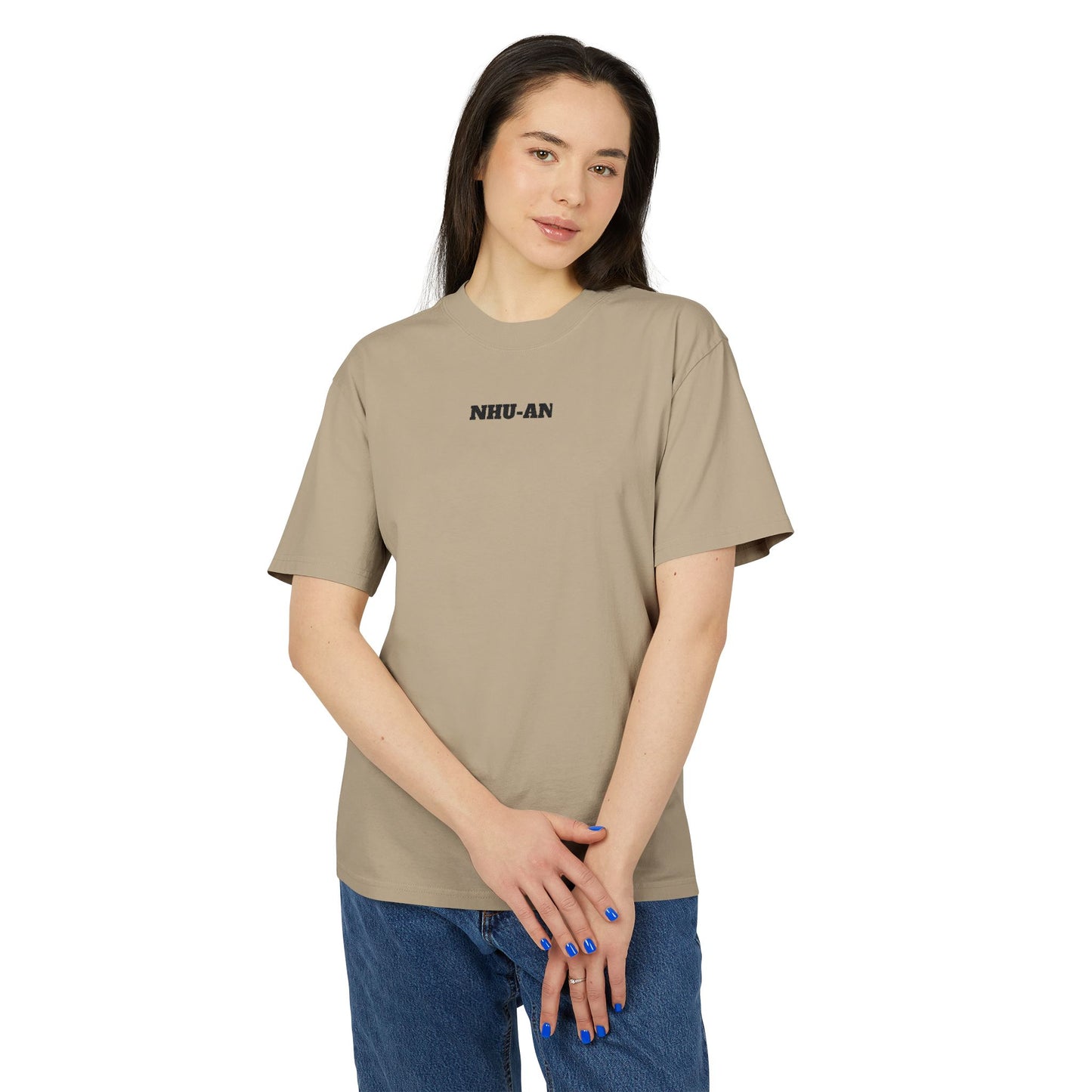 Nhu-An Minimalist Name Tee — Vintage Faded Crewneck