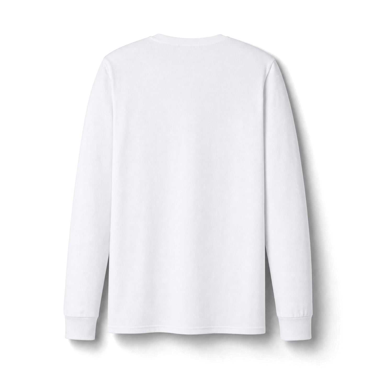 Minimalist Paw Print Long Sleeve Tee – 'MEW-MOM' Cat Lover Shirt