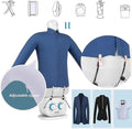 Automatic Ironing Machine for Home,Vertical Steam Closet for Clothes 1000W,Portable Electric Clothes Dryer,Inflatable Shirt Ironing Machine,Steamer for Clothes Temperature Control