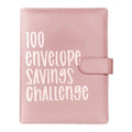 100 Envelope Saving Challenge Binder, Budget Binder, Monthly Budget Planner and Savings Challenge Planner, Money Organizer Notebook, Savings Tracker Organizer