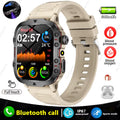 Elevate Your Fitness Journey with the 2025 Men's Smartwatch - Bluetooth Calling, Flashlight & IP68 Waterproof Design for Android & iOS