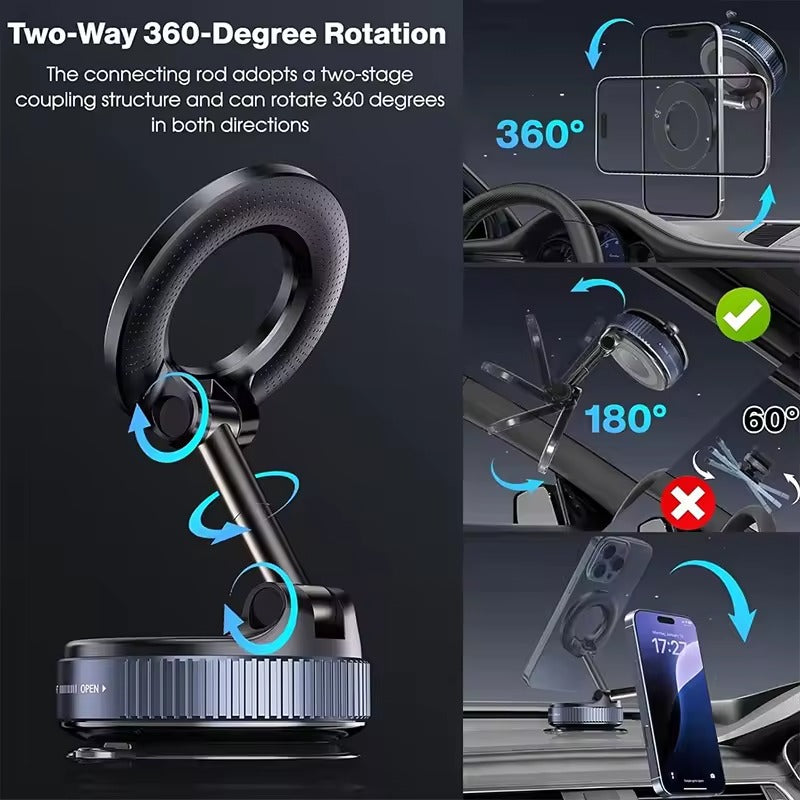 Vacuum Magnet Bracket Upgraded Phone Holder